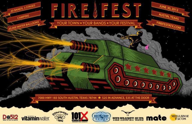 Fire Fest, Black Pistol Fire will be there. I will be there ticket giveaway coming soon
